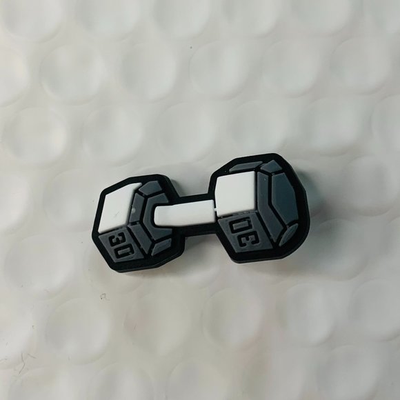 Weights Gym Croc Charm - Picture 1 of 1